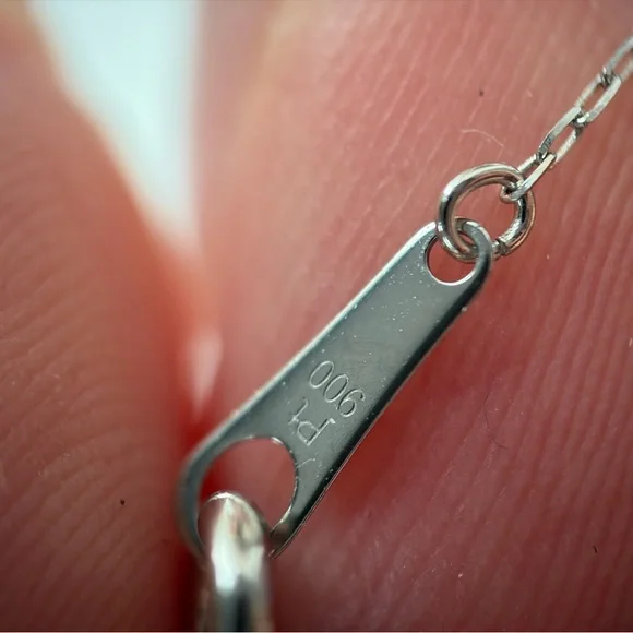 Platinum Diamond Necklace (PT900)